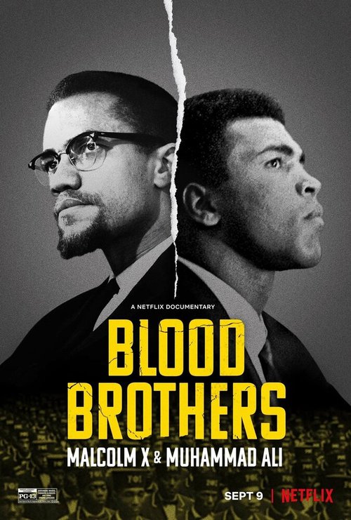 Постер Братья по крови: Малкольм Икс и Мохаммед Али