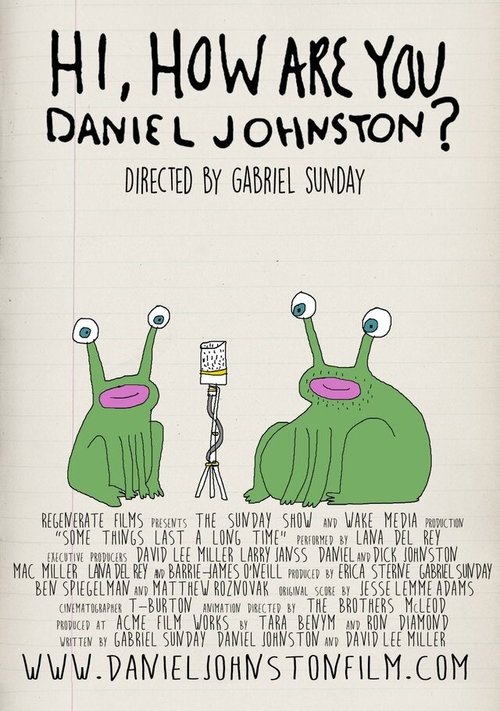 Постер Hi How Are You Daniel Johnston