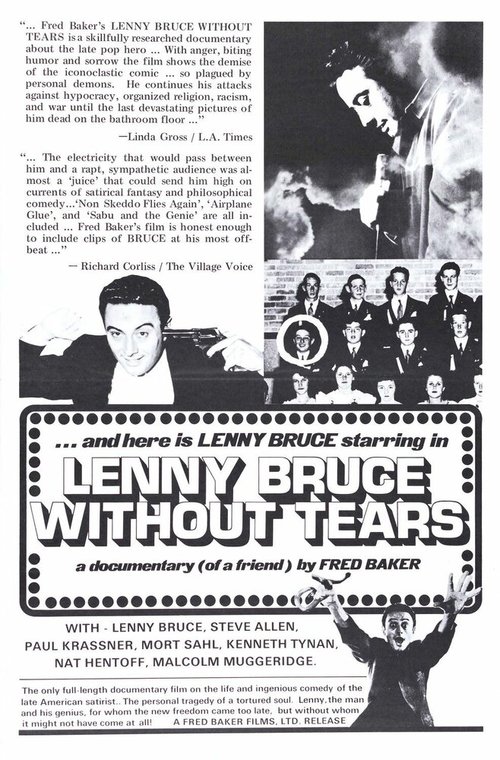 Постер Lenny Bruce Without Tears