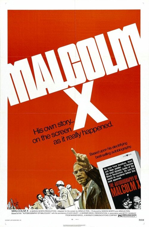 Постер Малькольм X