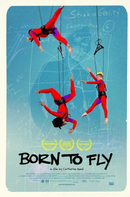 Постер Рождённая летать: Элизабет Стреб против гравитации