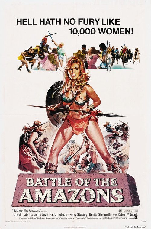 Постер Амазонки — женщины любви и войны