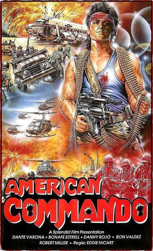 Постер Американский коммандос