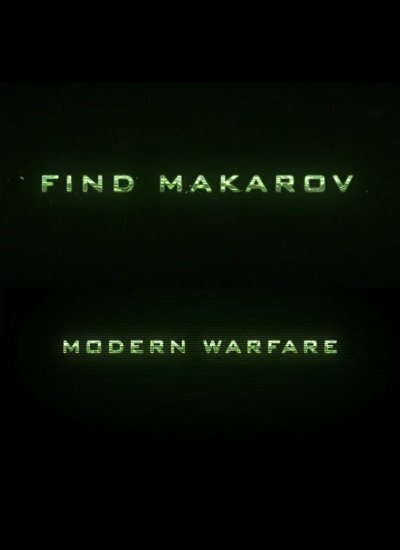 Постер Call of Duty: Find Makarov