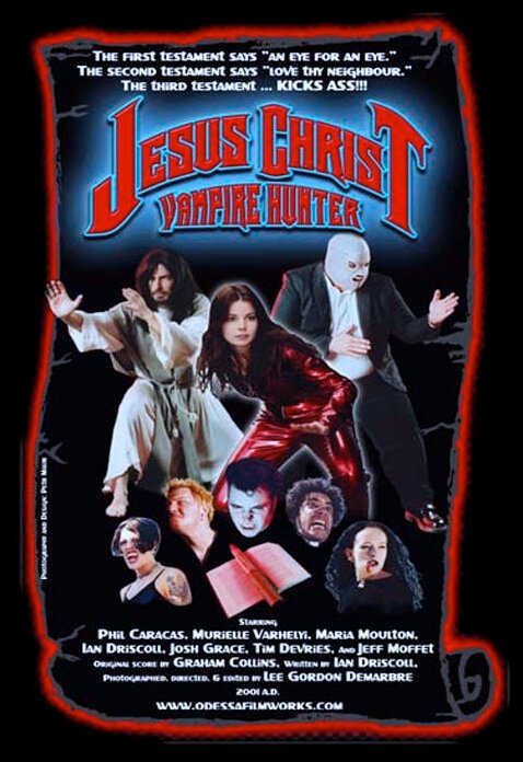 Постер Иисус Христос — охотник на вампиров