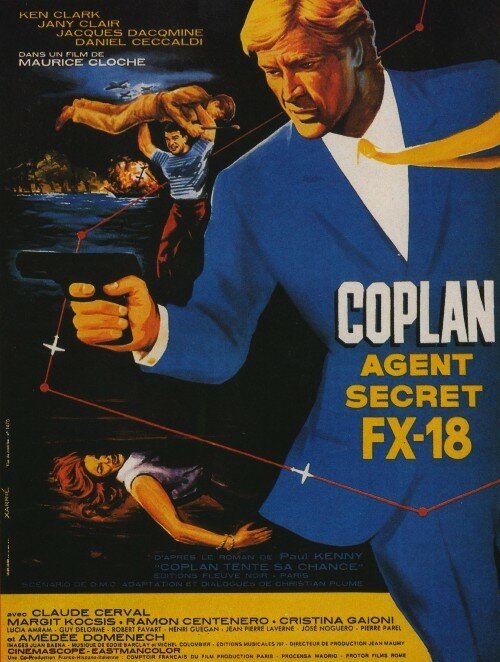 Постер Коплан, секретный агент FX-18