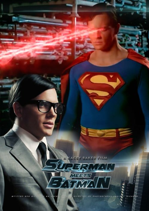 Постер Супермен встречает Бэтмена