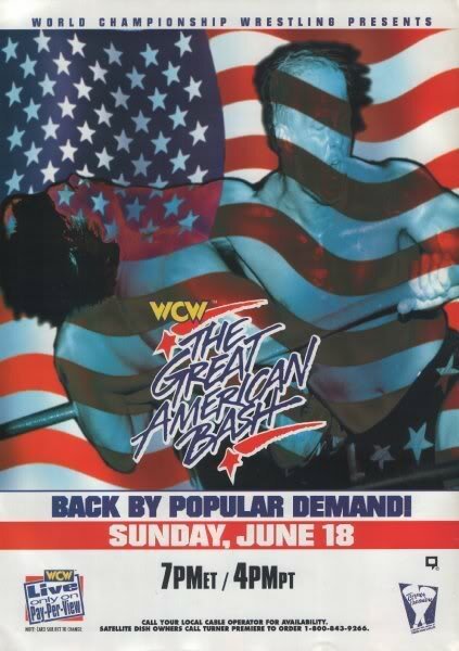 Постер WCW Мощный американский удар