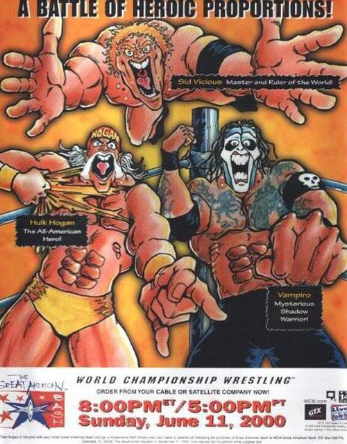 Постер WCW Мощный американский удар