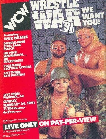 Постер WCW РестлВойна