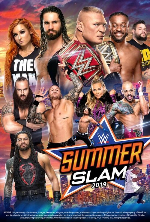 Постер WWE Летний бросок