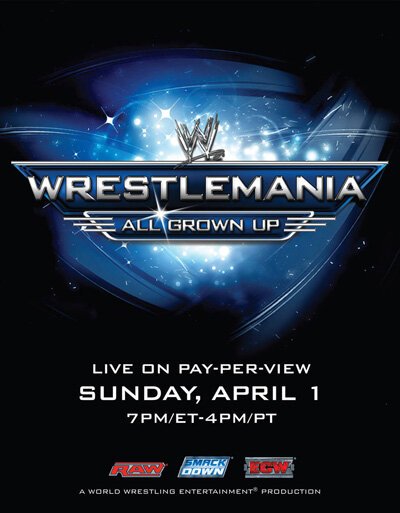 Постер WWE РестлМания 23