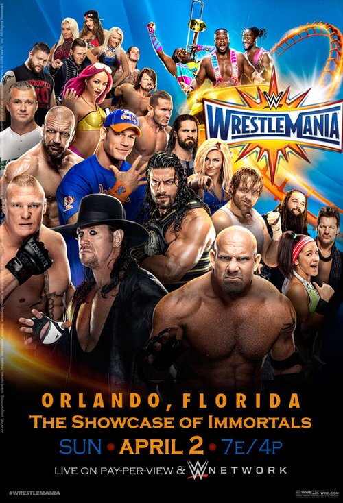 Постер WWE РестлМания 33