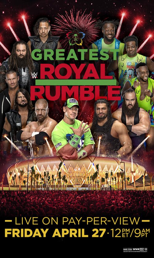 Постер WWE Величайшая королевская битва
