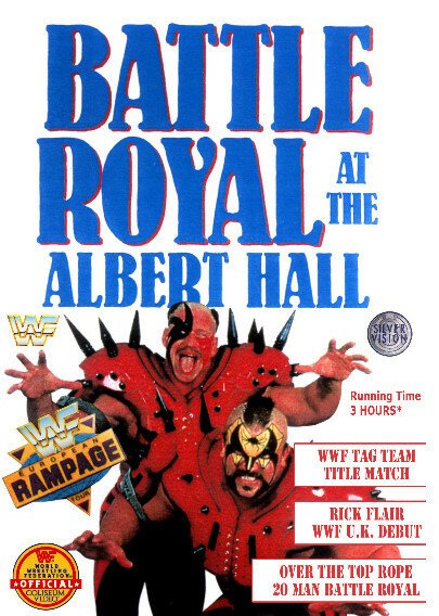 Постер WWF Королевская битва в Альберт Холле