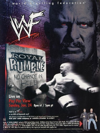 Постер WWF Королевская битва