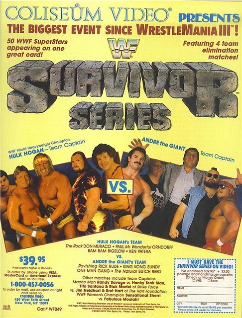 Постер WWF Серии на выживание