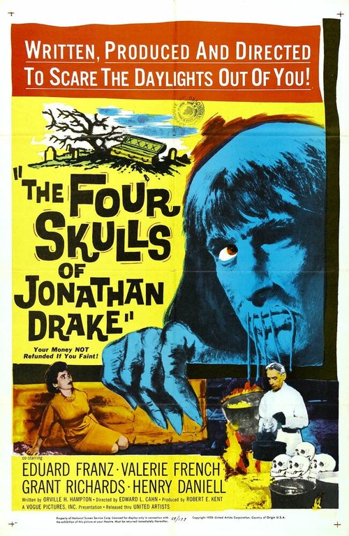 Постер Четыре черепа Джонатана Дрейка