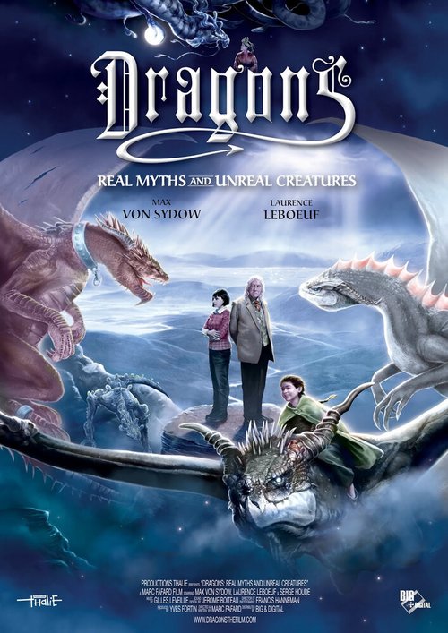 Постер Dragons: Real Myths and Unreal Creatures - 2D/3D