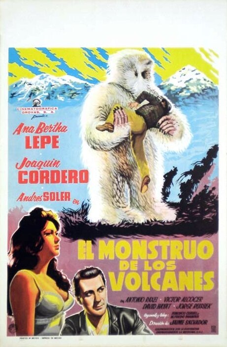 Постер El monstruo de los volcanes