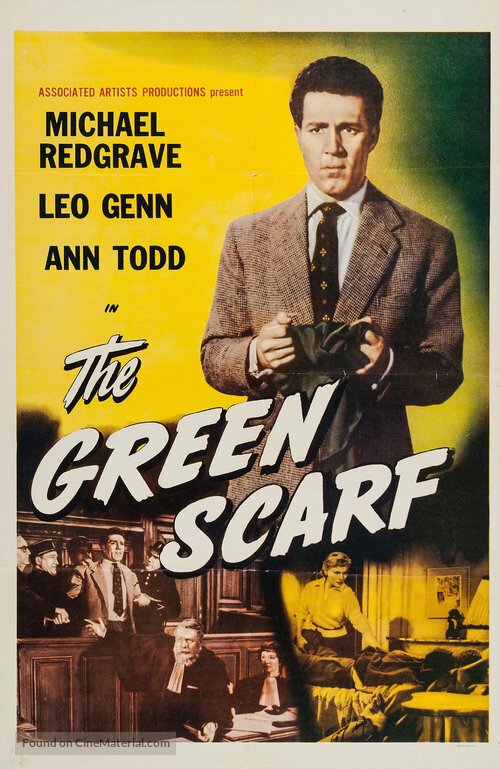 Постер Зелёный шарф