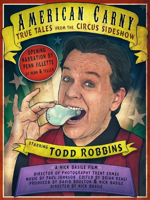 Постер American Carny: True Tales from the Circus Sideshow