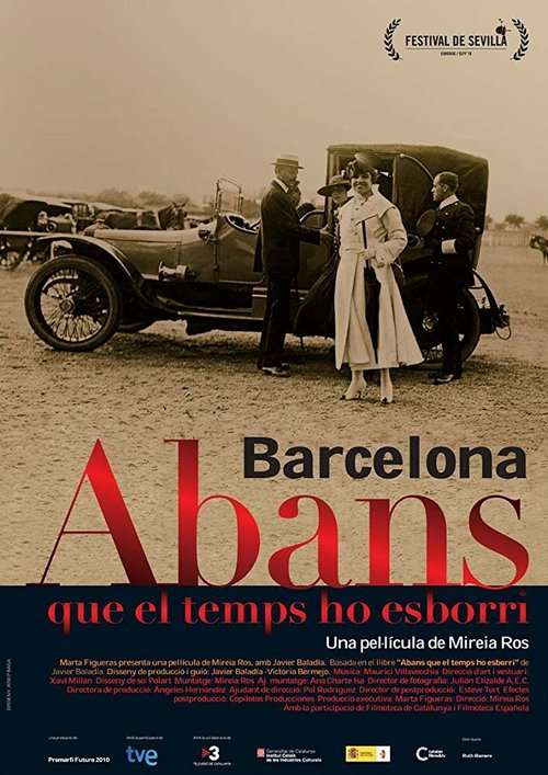 Постер Barcelona, abans que el temps ho esborri
