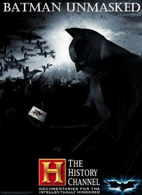 Постер Бэтмен без маски