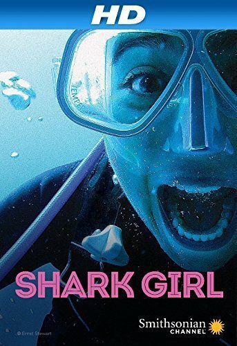 Постер Девушка и акулы