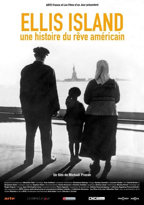 Постер Ellis Island, une histoire du rêve américain
