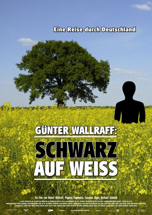 Постер Günter Wallraff - Schwarz auf weiß