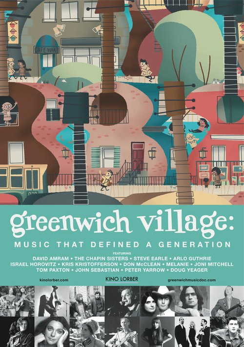 Постер Гринвич-Виллидж: Музыка, которая определила поколение