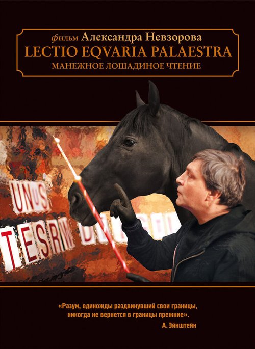 Постер Манежное лошадиное чтение