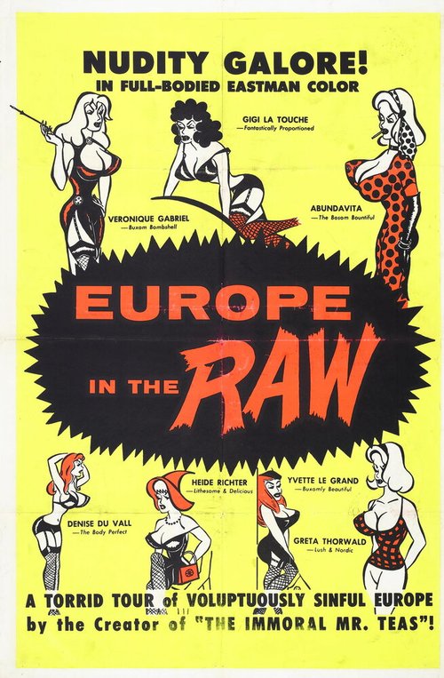 Постер Неприкрытая Европа