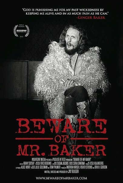 Постер Опасайтесь мистера Бейкера