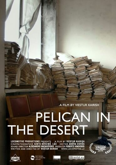 Постер Пеликан в пустыне