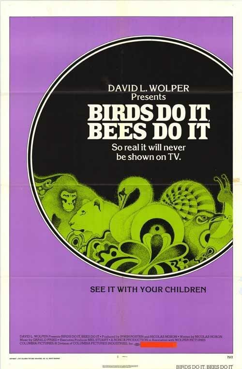 Постер Птицы делают это, пчелы делают это