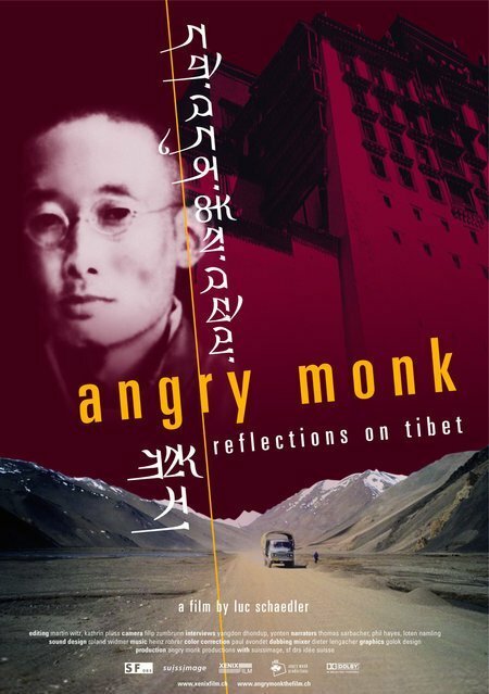 Постер Разъяренный монах: Размышления о Тибете