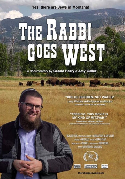 Постер The Rabbi Goes West