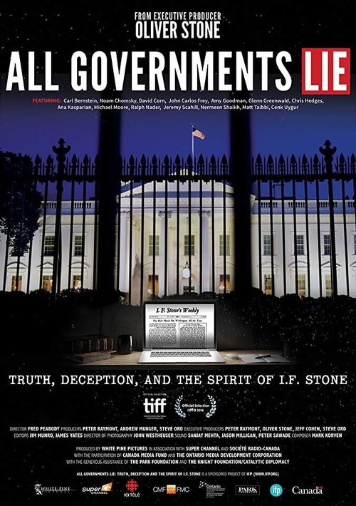 Постер Все правительства лгут: Правда, ложь и дух И.Ф. Стоуна