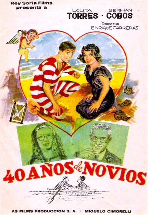 Постер 40 лет любви