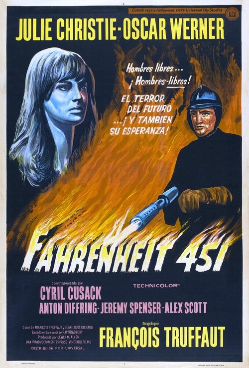 Постер 451º по Фаренгейту