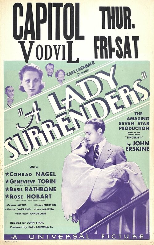 Постер A Lady Surrenders