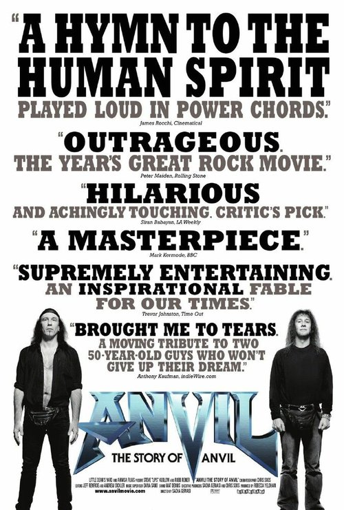 Постер Anvil: История рок-группы