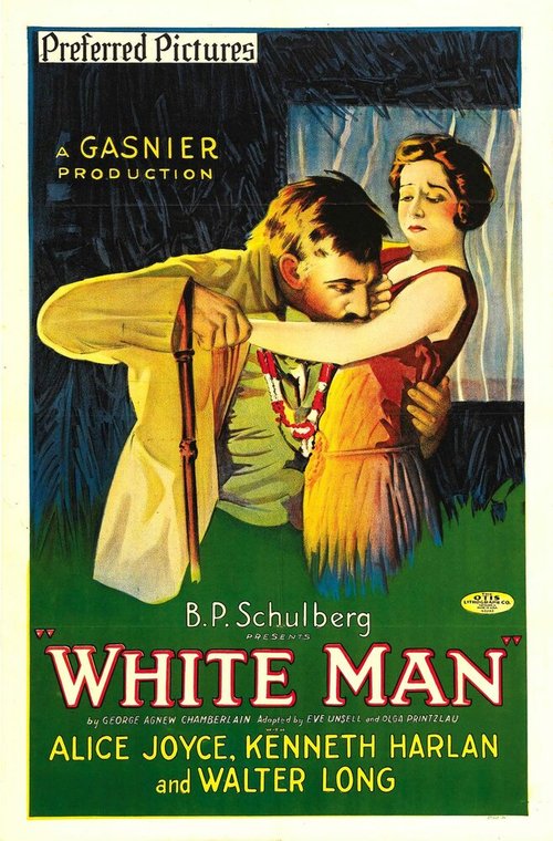 Постер Белый человек