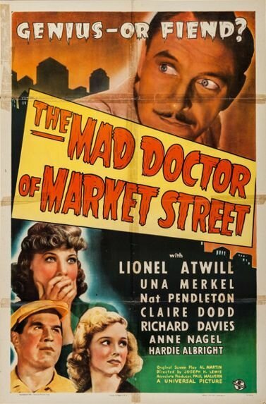 Постер Безумный доктор с Маркет-стрит