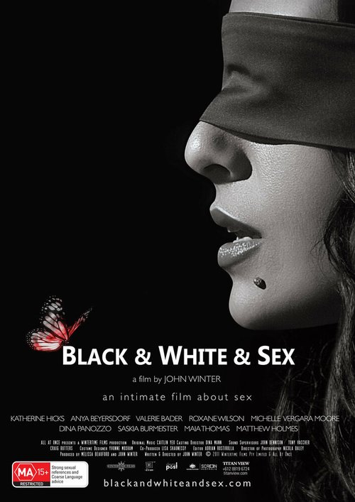Постер Черно-белый секс