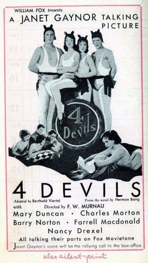 Постер Четыре дьявола