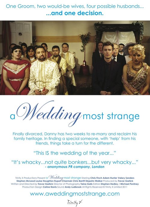 Постер Четыре парня и одна свадьба