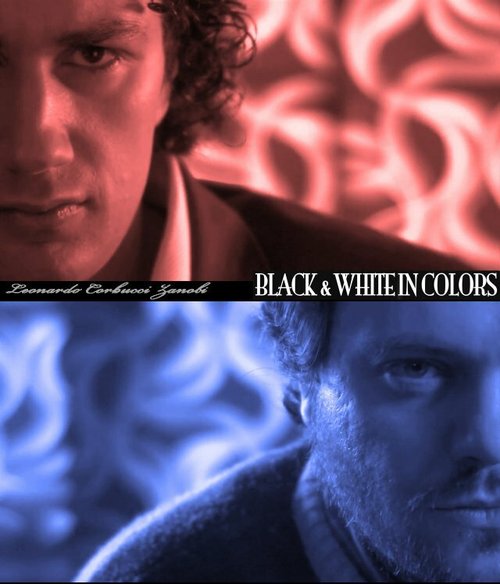 Постер Чёрные и белые в цвете